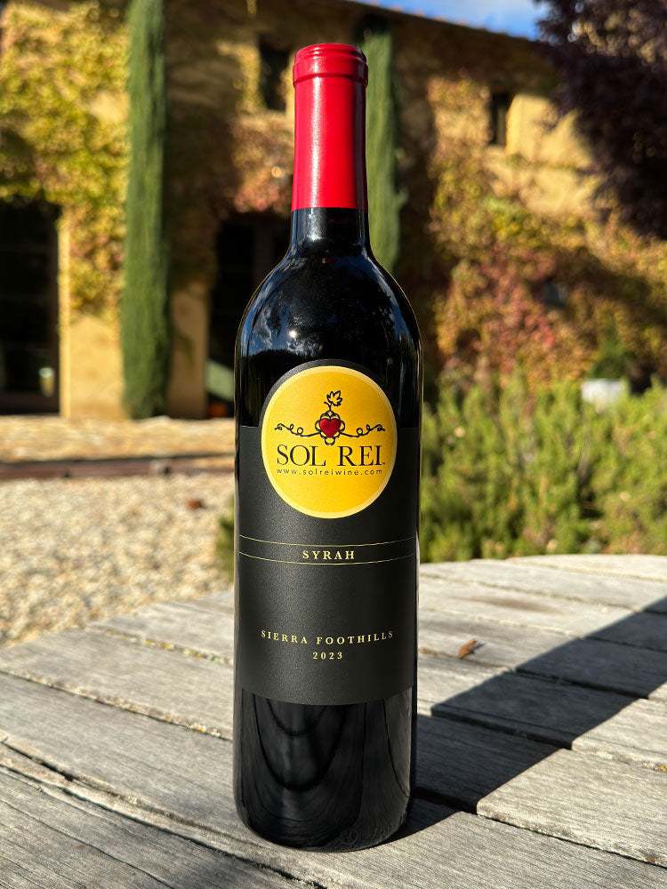 Sol Rei 2023 Syrah - Low Histamines, Low Sulfites